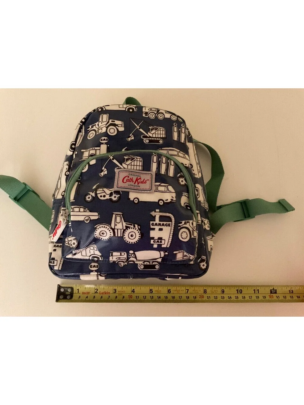 Cath Kidston London Kids Mini Backpack Working Vehicles EUC